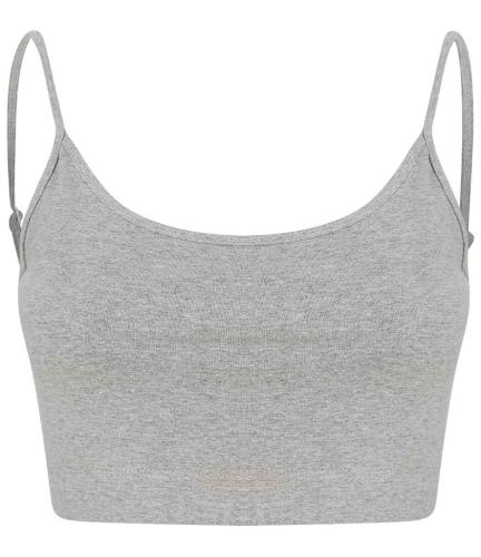 SF Ladies Sustainable Fashion Cropped Cami Vest Top - HEA - XXL